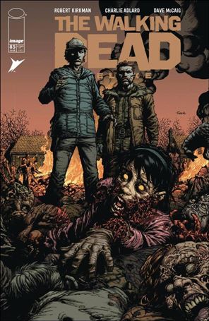 Walking Dead Deluxe issue 85 David Finch Cardstock Cover