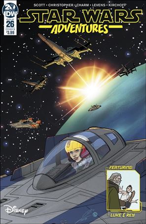 Star Wars Adventures (2017) issue 26-B Megan Levens Cover