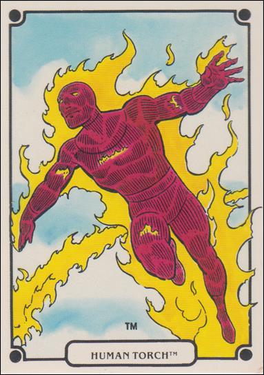 Heroic Origins (Base Set) card 36 Human Torch