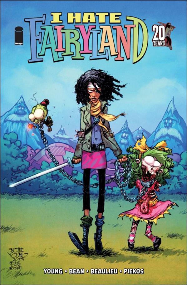 I Hate Fairyland (2022) issue 10-D Skottie Young TWD 20th Anniversary Cover