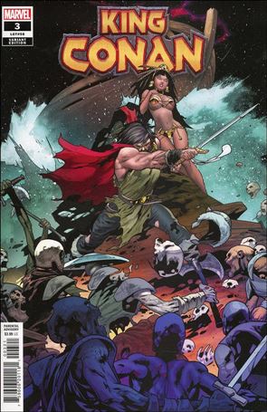 King Conan (2022) issue 3-C Jan Bazaldua 1:25 Cover