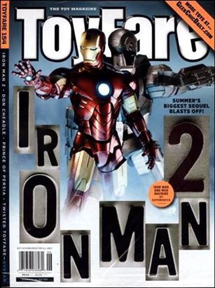 Toyfare: The Toy Magazine issue 154 Iron Man 2 Cover