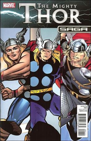 Mighty Thor Saga Cover Image 1