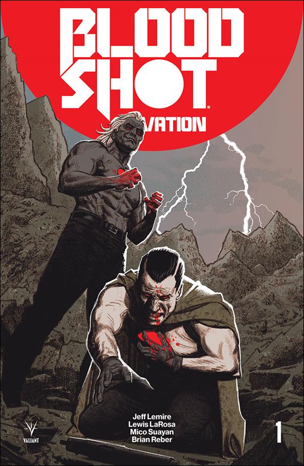 Bloodshot Salvation issue 1-E Greg Smallwood 1:20 Interlocking Cover