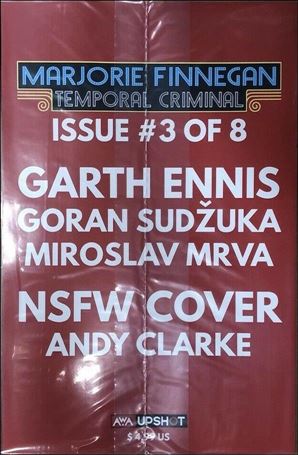 Marjorie Finnegan: Temporal Criminal issue 3-B Polybagged NSFW Cover