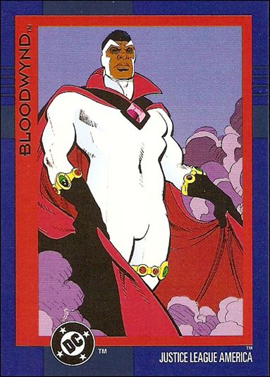 DC Cosmic Teams (Base Set) card 43 Bloodwynd