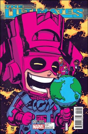 Ultimates (2016) issue 1-D Skottie Young Baby Cover