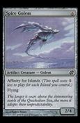 Magic the Gathering: Duel Decks: Jace vs. Chandra (Base Set) card 16 Spire Golem