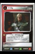Star Trek: Premiere Unlimited (Base Set) card 266 Klag 