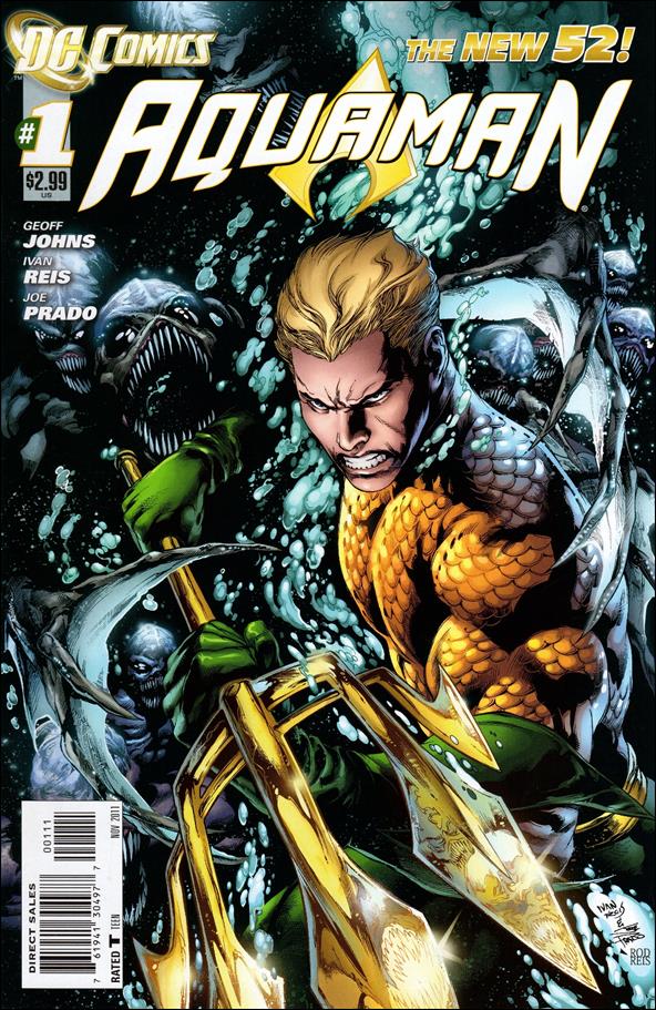Aquaman (2011) issue 1 Standard Cover