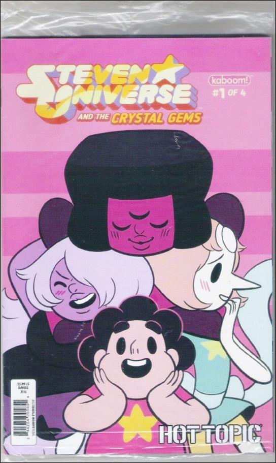 Steven Universe and the Crystal Gems issue 1-F Polybagged Sam Davies Hot Topic Cover
