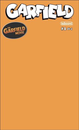 Garfield (2024) issue 1-D Orange Blank Sketch Cover