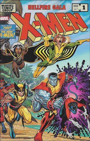 X-Men: Hellfire Gala issue 1-H Art Adams Ultimate Comics Wraparound Cover 1/2000 