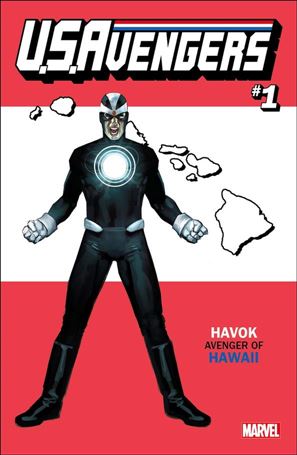 U.S.Avengers issue 1-ML Rod Reis Hawaii Cover
