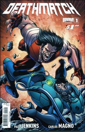Deathmatch issue 1-I Tom Derenick Cover (Second Printing)