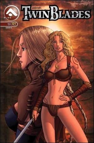 TwinBlades: The Killing Words issue 1-B Mike S. Miller Cover