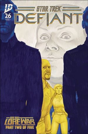 Star Trek: Defiant issue 26 Malachi Ward Cover