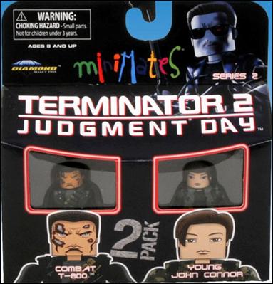 Terminator 2: Judgement Day Minimates figure 3 Combat T-800 and Young John Connor