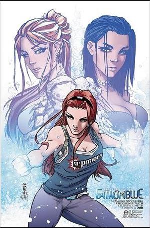 Michael Turner's Fathom Blue issue 1-G Giuseppe Cafaro Supanova 2015 Cover 1/200