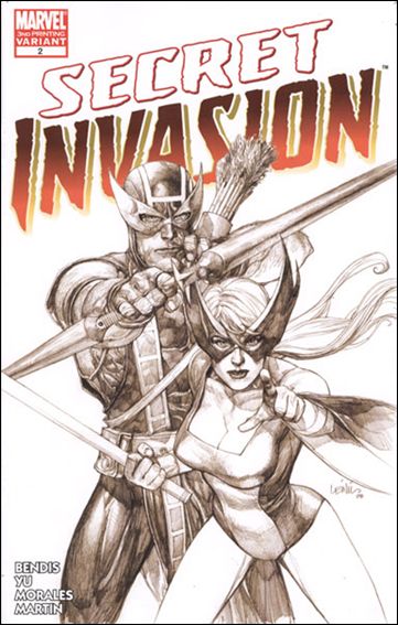Secret Invasion (2008) issue 2-H Leinil Francis Yu Cover (3rd Printing)
