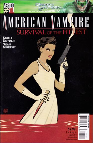American Vampire: Survival of the Fittest issue 1-B Cliff Chiang 1:10 Cover