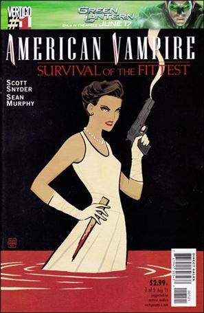 American Vampire: Survival of the Fittest issue 1-B Cliff Chiang 1:10 Cover