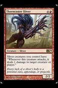 Magic the Gathering: 2014 Core Set (Base Set) card 158 Thorncaster Sliver