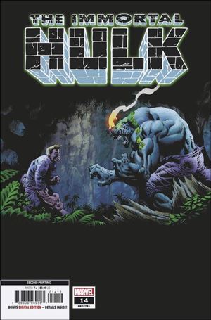 Immortal Hulk issue 14-C Kyle Hotz Cover (2nd Printing)