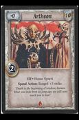 Warlord: Saga of the Storm card 47 Artheon (Black)