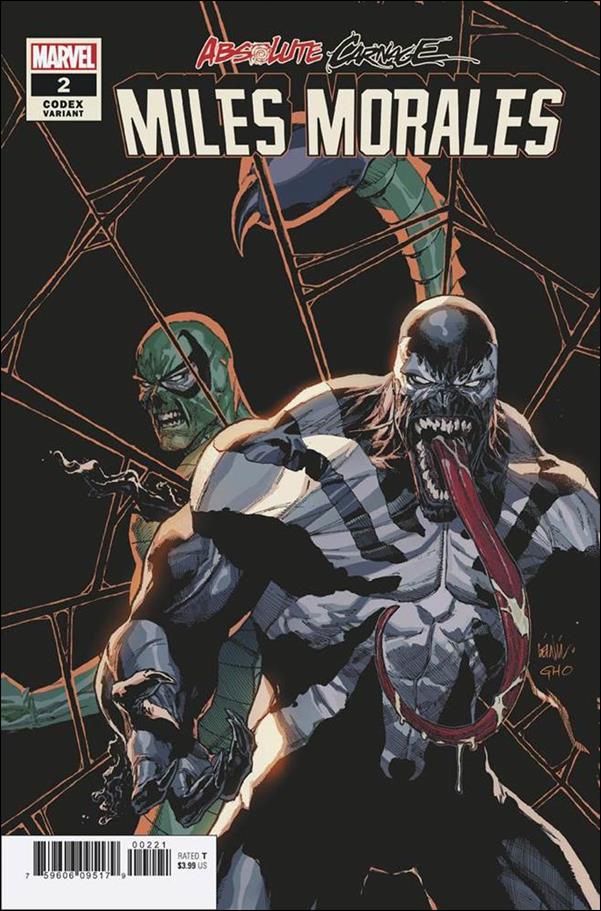 Absolute Carnage: Miles Morales issue 2-C Leinil Francis Yu 1:25 Codex Cover