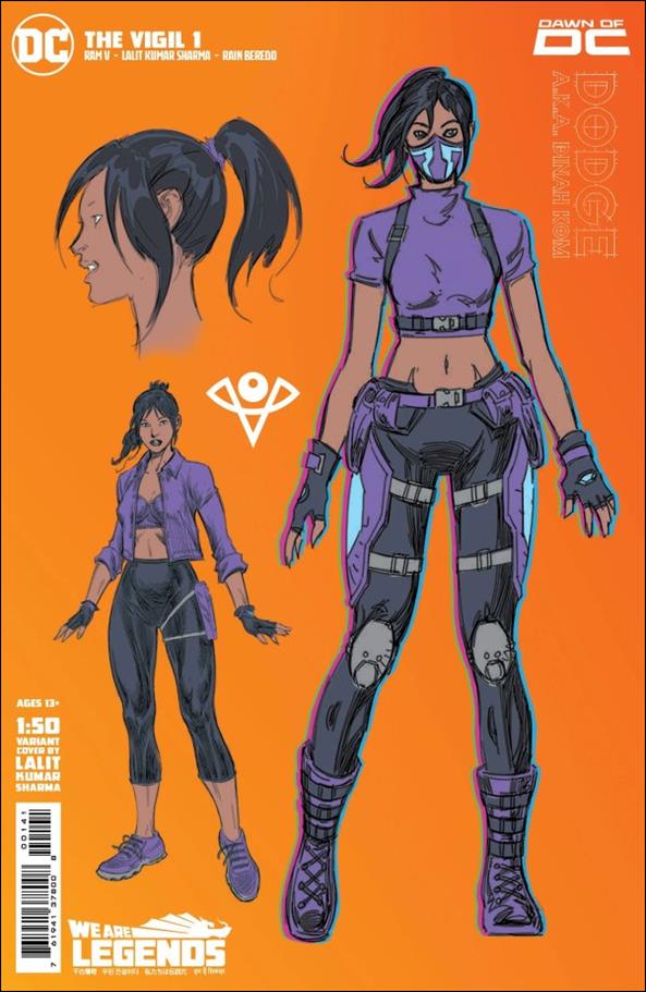 Vigil issue 1-E Lalit Kumar Sharma 1:50 Cardstock Cover