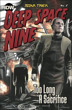 Star Trek: Deep Space Nine - Too Long a Sacrifice issue 1-C J.K. Woodward 1:10 Cover