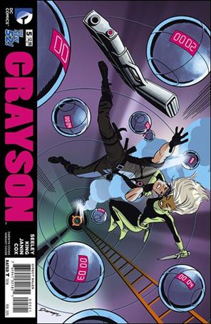 Grayson issue 5-B Darwyn Cooke Cover