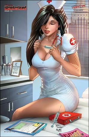 Grimm Fairy Tales Presents Wonderland issue 15-D Mike DeBalfo NYCC 1/750 Cover