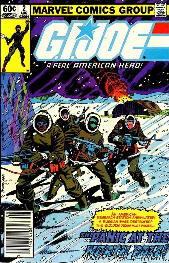 G.I. Joe: A Real American Hero issue 2-B Newsstand Cover