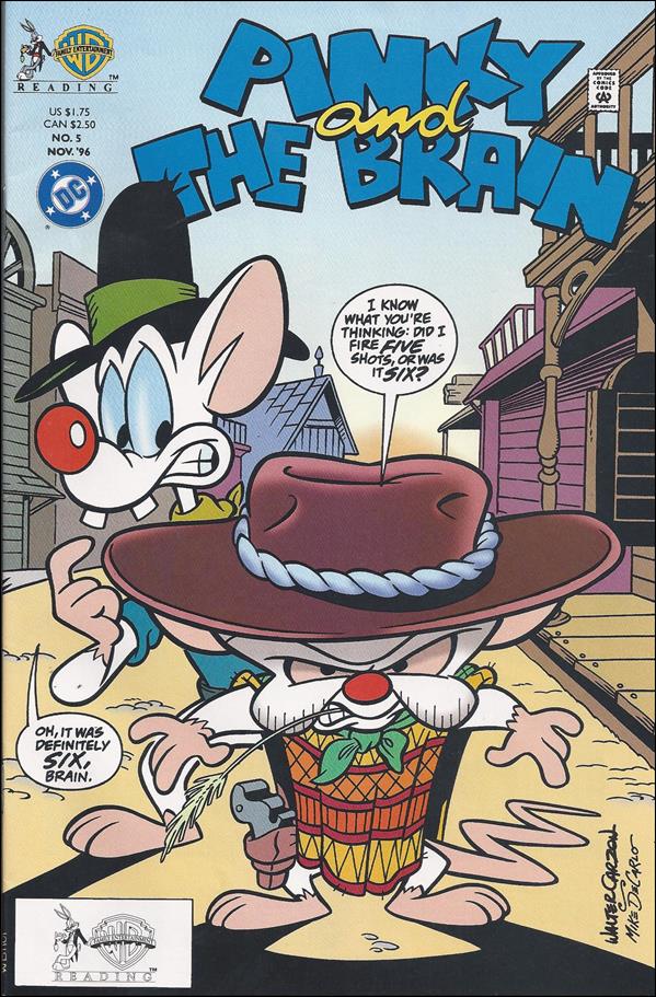 Pinky and the Brain issue 5-B WB Reading UPC Box Cover
