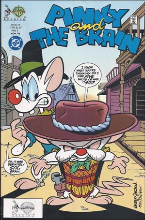 Pinky and the Brain issue 5-B WB Reading UPC Box Cover