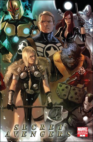 Secret Avengers (2010) issue 1-C Marko Djurdjevic 1:25 Cover