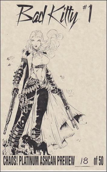 Bad Kitty (2001) issue Ashcan Platinum Edition 1/50