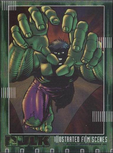 Hulk Film and Comic Cards (Illustrated Film Scenes Subset) card IF06 Airborne