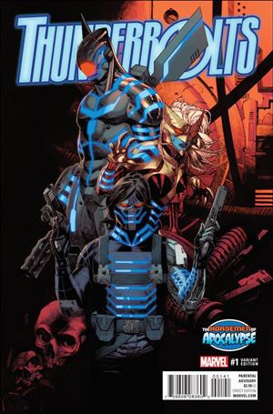 Thunderbolts (2016) issue 1-E Chris Stevens Horsemen of Apocalypse Cover