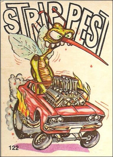 Oddest Odd Rods (Base Set) card 122 Strip Pest (Fan Art on Back)
