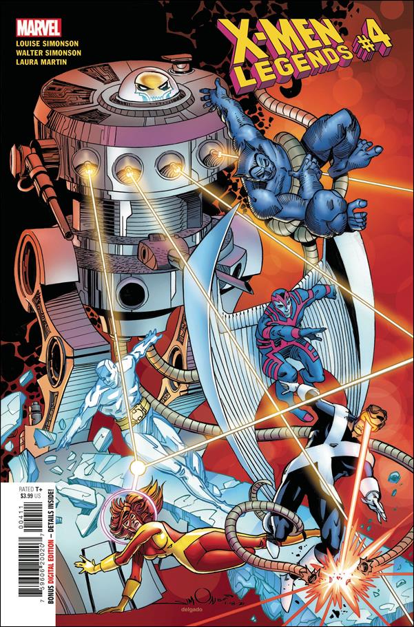 X-Men Legends (2021) issue 4 Walter Simonson Cover