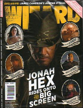 Wizard: The Magazine of Comics, Entertainment and Pop Culture issue 226 Jonah Hex Movie Cover