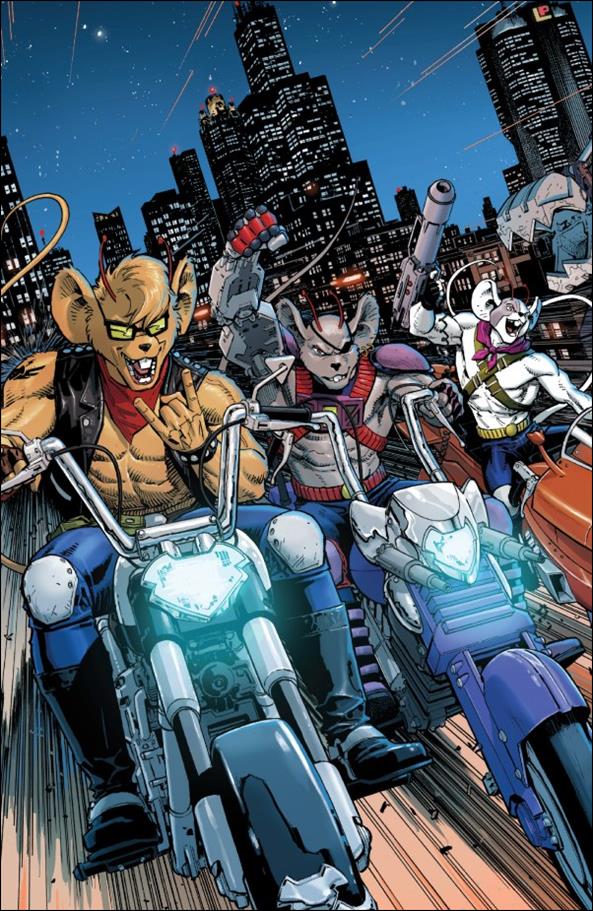 Biker Mice from Mars (2024) issue 1-E Dustin Weaver Virgin 1:10 Cover