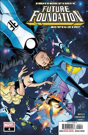 Future Foundation issue 4 Carlos Pacheco Cover