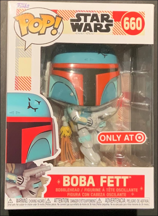 POP! Star Wars figure 660 Boba Fett Target Exclusive