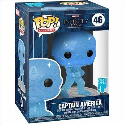POP! Art Series figure 46 Captain America