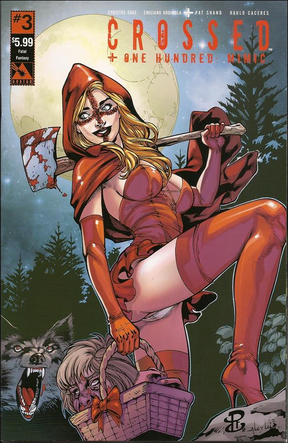 Crossed Plus One Hundred: Mimic issue 3-F Renato Camilo "Fatal Fantasy" Cover