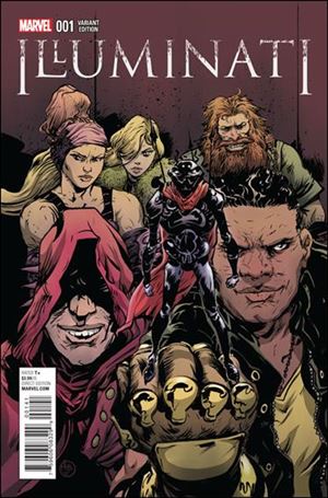 Illuminati  issue 1-C Paul Pope 1:25 Cover